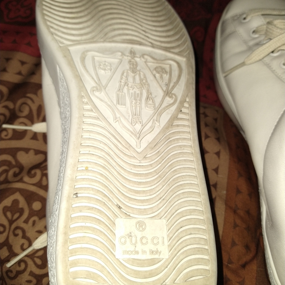 White Blade Ace Sneakers - Picture 4 of 6